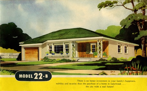 Lakewood Park model house illustration
