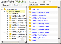 Screenshot with link to weblink