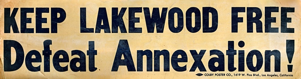 Keep Lakewood Free bumper sticker