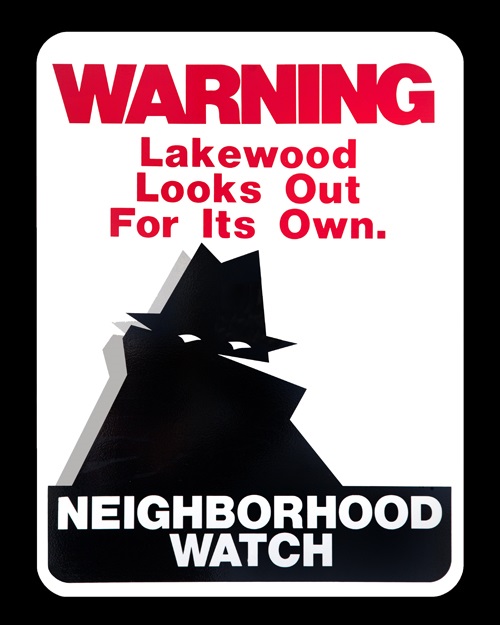 Neighborhood Watch sign