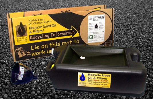 Oil recycling kit Lakewood California
