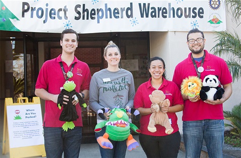 Project Shepherd volunteers