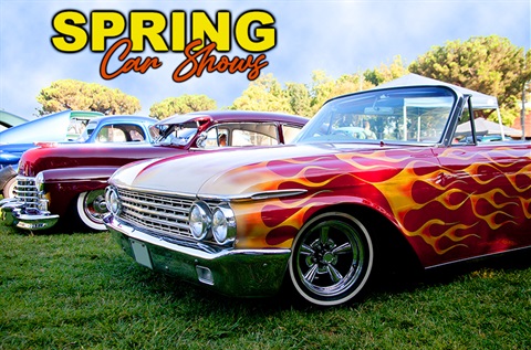 Colorful classic cars with headline Spring Car Shows