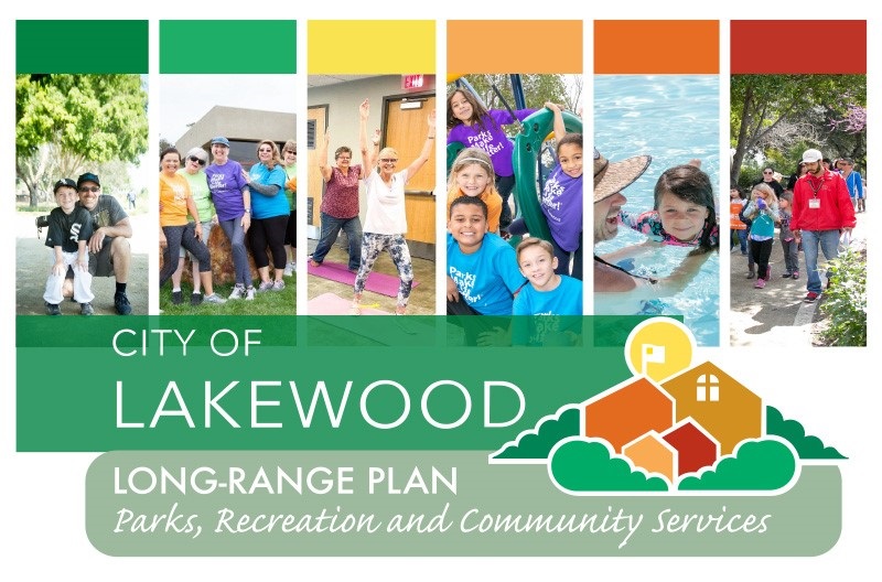 Collage of Lakewood parks and recreation offerings