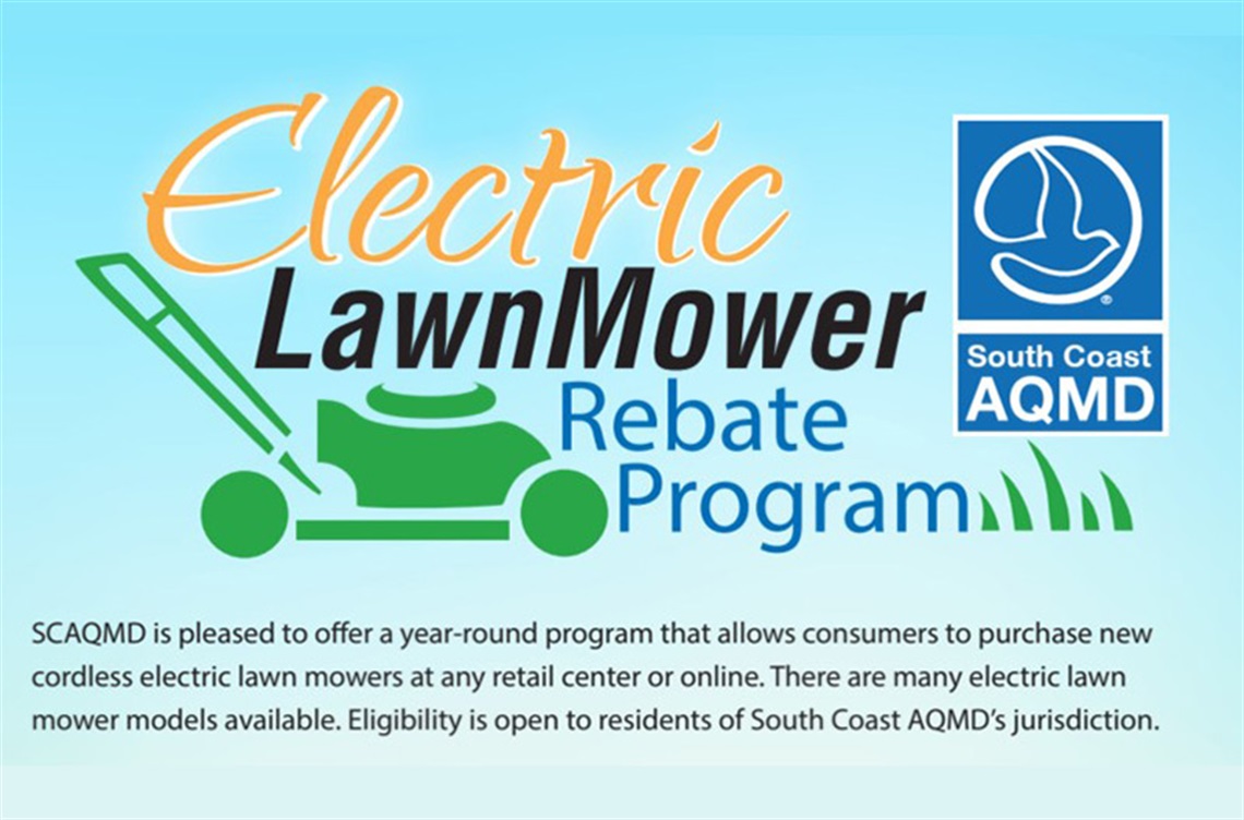 Electric Lawn Mower Rebate Program