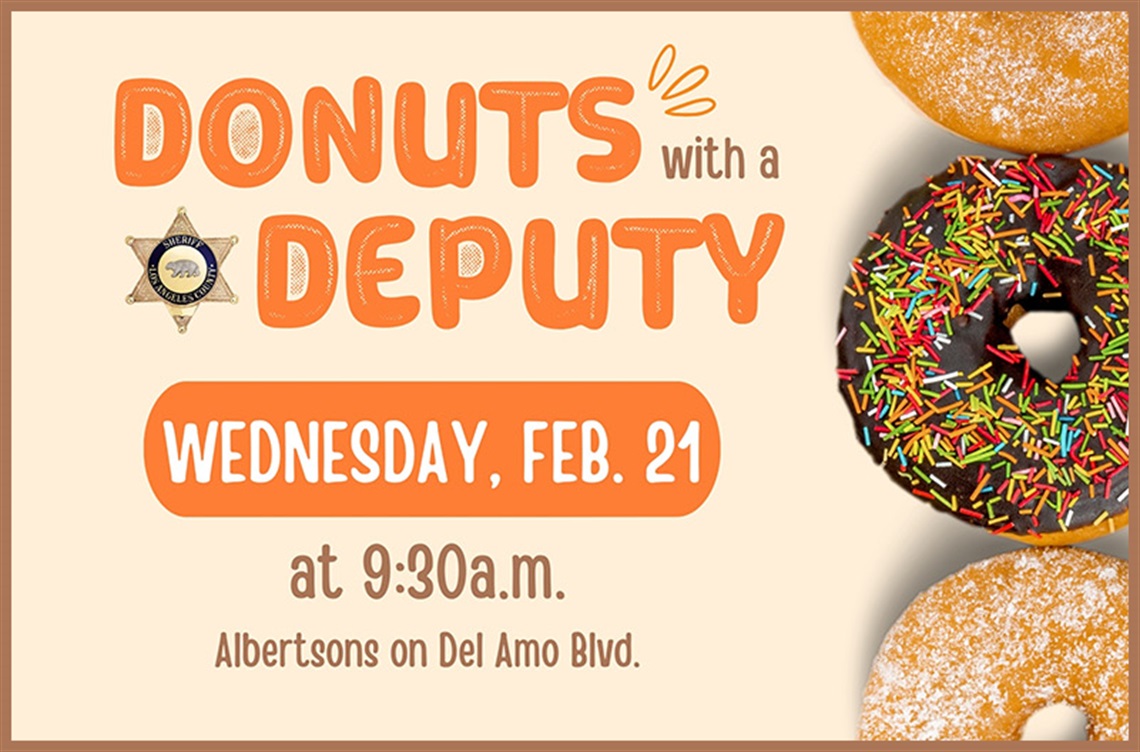 Donuts with a Deputy