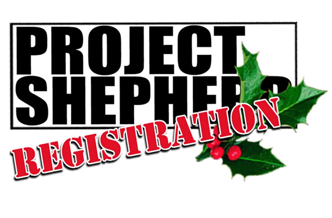 Project Shepherd logo with holly