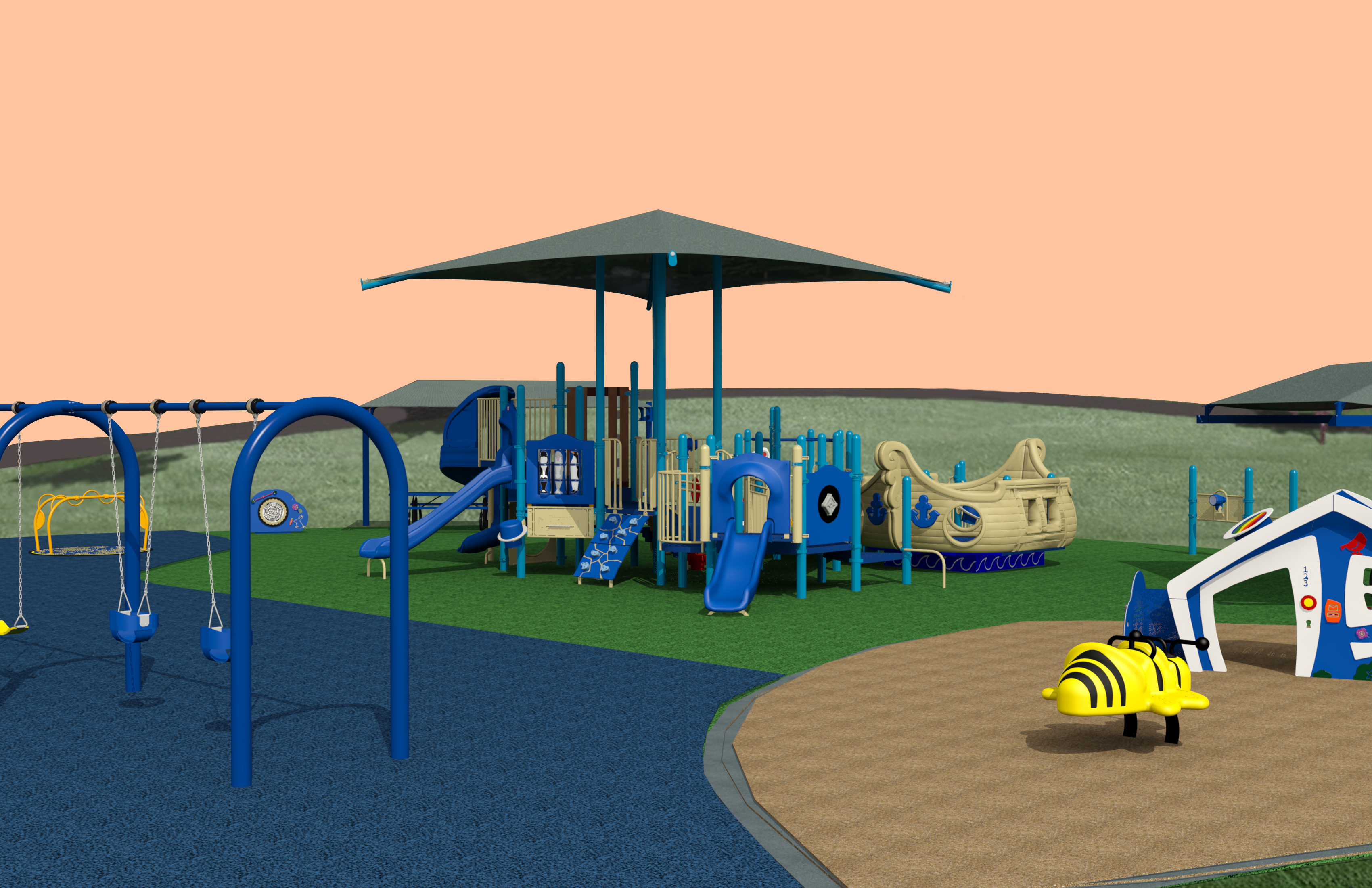 Artist's rendering of new San Martin tot-lot playground .jpg